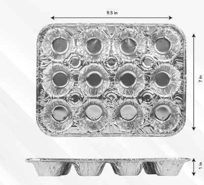 MOLDE MUFFIN P/12 ALUMINIO