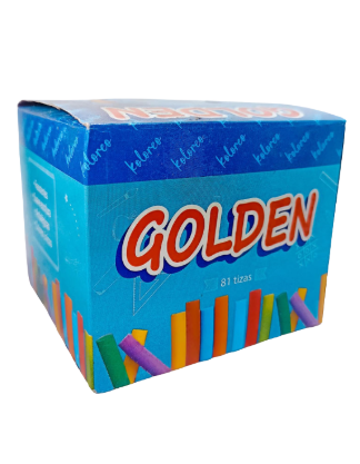 TIZA COLORES X 81 UNID