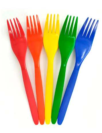 TENEDOR 4 COLORES