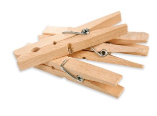 GANCHO DE MADERA PACK X 36