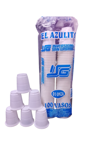 VASO 1 ONZ - DEGUSTADOR PAQ X100