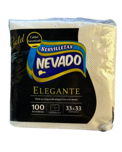 SERVILLETA NEVADO DOBLADA BLANCA