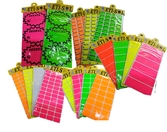 STIKER DE PRECIO X UNID
