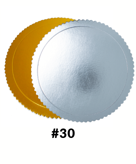 PISO TORTA  DORADO/PLATEADO #30