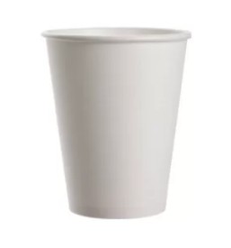 VASO 8 CARTON BLANCO 