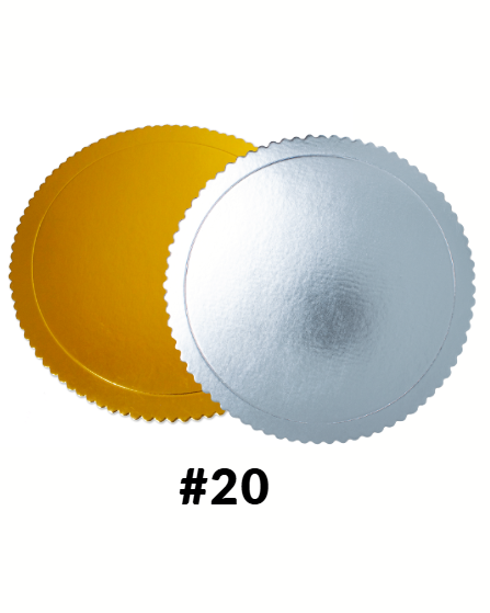 PISO TORTA  DORADO/PLATEADO #20
