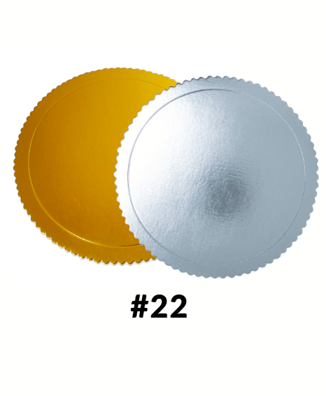 PISO TORTA  DORADO/PLATEADO #22