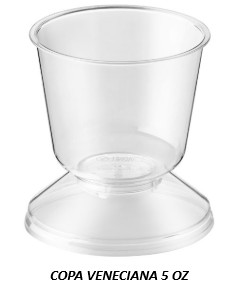 COPA 5 OZ VENECIANA X 10 UND