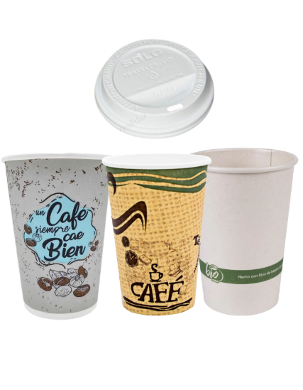 VASO 12 CARTON C/TAPA PAMOLSA