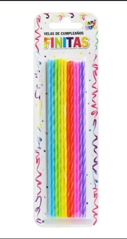 VELAS  PALITOS CHISPAS