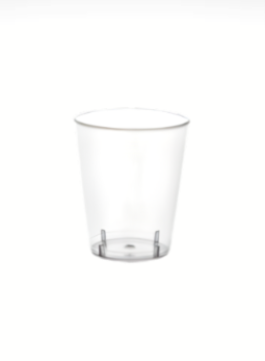 VASO 1 ONZ. ACRILICO ( 25 UND )