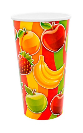 VASO 21 FRUTADO C/TAPA PAMOLSA 