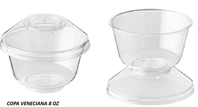 COPA 8 OZ VENECIANA X 20 UND